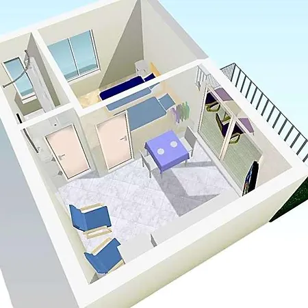 Beautiful For Two Persons With Sea View In Near The *